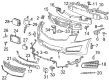 Chevy Malibu Limited Parking Assist Sensor Diagram - 23202663