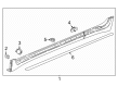 GMC Acadia Door Seal Diagram - 84798308