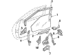 Cadillac DeVille Window Run Diagram - 20736554
