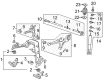 Cadillac Catera Coil Spring Insulator Diagram - 90250800
