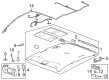 Chevy Colorado Sun Visor Diagram - 84845868