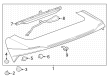 Chevy Trax Spoiler Diagram - 42862346