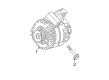 Buick Rendezvous Alternator Diagram - 15875992
