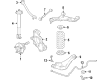 Cadillac CTS Control Arm Diagram - 25684652