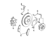 Chevy Equinox Brake Rotor Diagram - 19203467