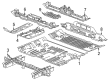 Chevy Equinox Floor Pan Diagram - 84379208