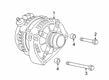 Chevy Silverado 1500 Alternator Diagram - 13539726