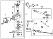 Chevy Silverado 2500 HD Rack And Pinion Diagram - 85603320