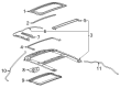 Chevy Sunroof Diagram - 22911983