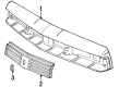 Oldsmobile Firenza Grille Diagram - 22531597