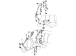 Pontiac Firebird Seat Belt Diagram - 12527823