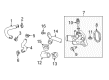 Chevy Spark Water Hose Diagram - 42456626