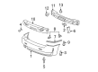 Chevy HHR Bumper Cover Diagram - 25858226