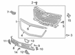 Cadillac XTS Emblem Diagram - 84683024