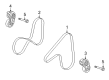 Cadillac V-Belt Diagram - 12578000