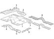 GMC Canyon Floor Pan Diagram - 85161683