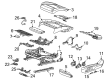 Cadillac CT5 Seat Covers Diagram - 84814388