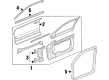 Oldsmobile Cutlass Weather Strip Diagram - 22623346