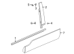 Chevy Trailblazer Door Moldings Diagram - 42810529