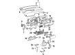 Saturn Glove Box Diagram - 21060454