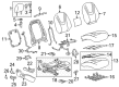 Chevy Volt Seat Cushion Diagram - 20897040