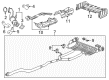 Chevy Camaro Catalytic Converter Diagram - 12686306