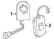 Oldsmobile Body Control Module Diagram - 9382120