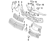 Chevy Lumina Grille Diagram - 10082601
