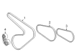 Chevy V-Belt Diagram - 12626076