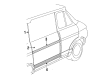 Chevy G20 Door Moldings Diagram - 15667691
