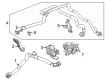 Chevy Silverado EV Cooling Hose Diagram - 85659020