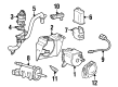 Chevy Camaro Coolant Temperature Sensor Diagram - 12551708