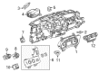 Chevy Suburban 3500 HD Instrument Cluster Diagram - 23349001