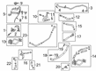 Cadillac CT6 Water Hose Diagram - 84460126