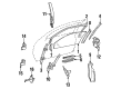 Chevy Beretta Interior Door Handle Diagram - 20524494