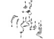 Cadillac Seville Cooling Hose Diagram - 19260503