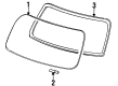 Chevy P20 Windshield Diagram - 15622203