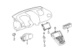 Chevy Equinox Blower Control Switches Diagram - 13591309