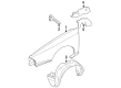 Oldsmobile LSS Fender Diagram - 25620748