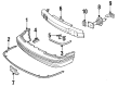Chevy Impala Bumper Cover Diagram - 10214403