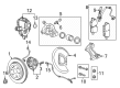 Cadillac OPTIQ ABS Sensor Diagram - 86800842