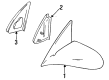 Chevy Metro Car Mirror Diagram - 30015430