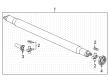 Cadillac Escalade Drive Shaft Diagram - 84997910