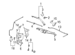 Chevy Suburban 2500 Wiper Arm Diagram - 25872300