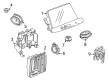 Cadillac Subwoofer Diagram - 84534717
