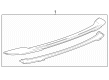 Chevy Malibu Spoiler Diagram - 84521676