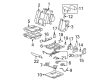 Chevy Suburban 1500 Seat Covers Diagram - 20963298