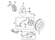 Chevy Suburban 1500 Brake Rotor Diagram - 22950036