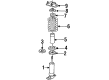 Pontiac Firebird Coil Spring Insulator Diagram - 22113814