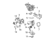 Chevy Suburban 1500 Evaporator Diagram - 89019057